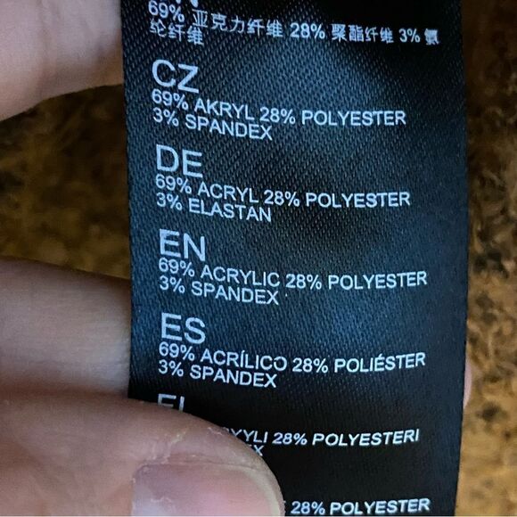 Kühl Sienna Sweater Copper orange waffle knit Turtleneck Cowl Oversized cozy XS - Picture 9 of 11